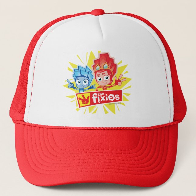 Casquette Le Fixies | Nolik et feu (Devant)