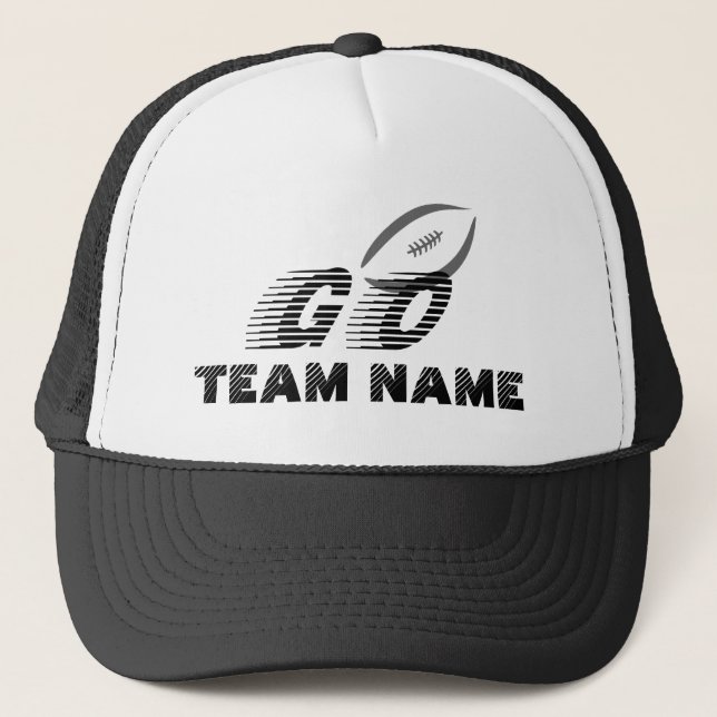 Casquette Le football américain personnalisable vont Team le (Devant)