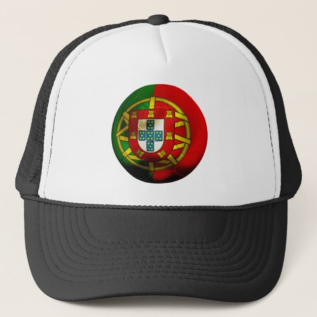 Casquette Le football du Portugal (Devant)