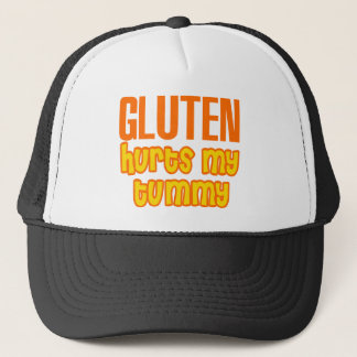 Casquette Le gluten blesse mon ventre