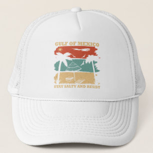 Casquette Le golfe du Mexique reste salé résister à la résis