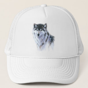 Casquette Le grand loup féroce dans toute la gloire