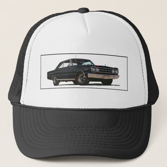 Casquette Le GTX noir (Devant)
