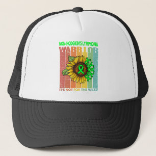 Casquette Le guerrier du lymphome de non-Hodgkin n'est pas p