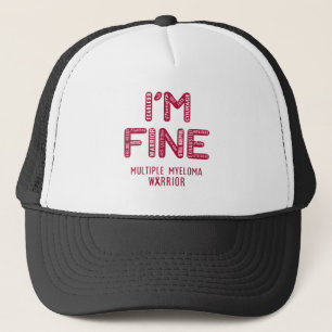 Casquette Le guerrier du myélome multiple - JE SUIS FIER