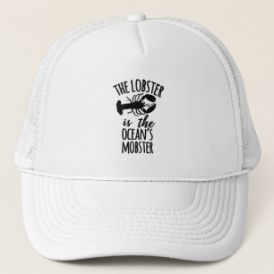 Casquette Le homard est le coq de l'océan