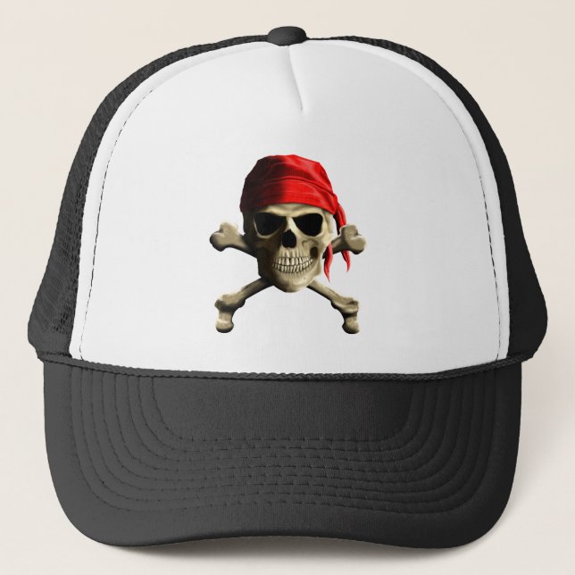 Casquette Le jolly roger (Devant)