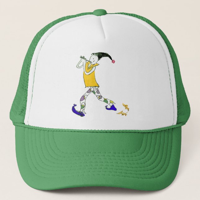 Casquette Le joueur de pipeau pie de Hamelin (Devant)