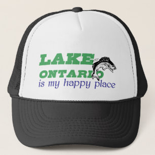 Casquette Le lac Ontario est mon endroit heureux