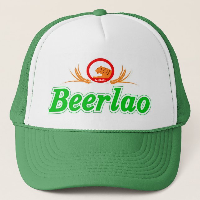 Casquette Le Laotien 3 de bière (Devant)