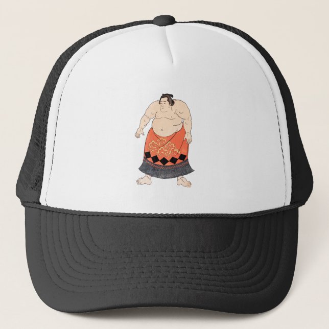 Casquette Le lutteur de sumo (Devant)