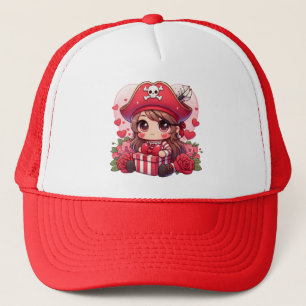 Casquette Le magnifique pirate de la Saint Valentin