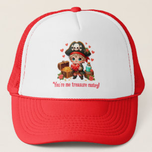 Casquette Le magnifique pirate de la Saint Valentin
