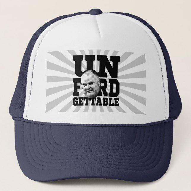 Casquette Le maire inoubliable Rob Ford de Toronto (Devant)