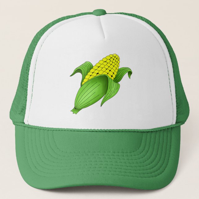 Casquette Le Maïs Sur Le Chapeau Du Camion Cob (Devant)