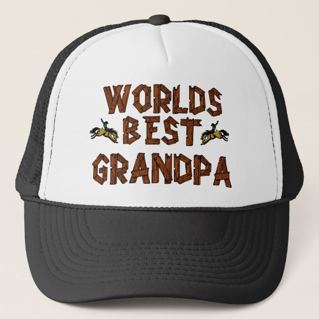 Casquette Le meilleur grand-papa des mondes (Devant)