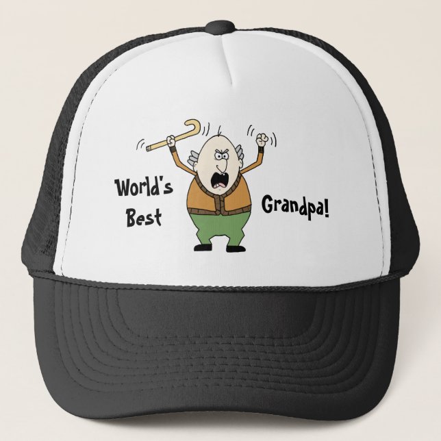 Casquette Le meilleur grand-papa du monde ! (Devant)