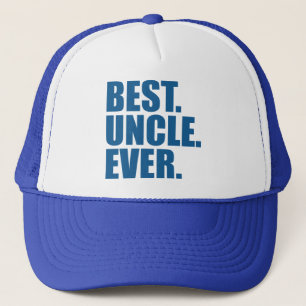 Casquette Le meilleur. Oncle. Jamais. (bleu)