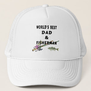 Casquette Le meilleur papa de pêche des mondes