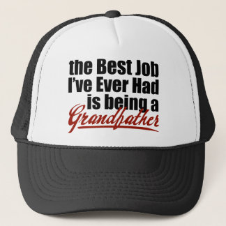 Casquette Le meilleur travail est un grand-père