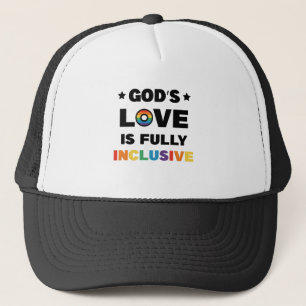 Casquette Le mois de la fierté gay LGBT : l'amour de Dieu es