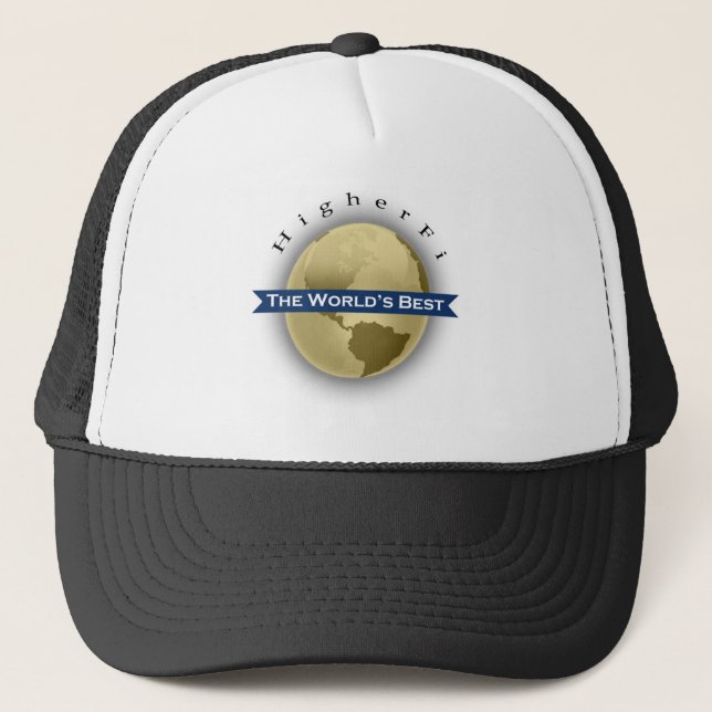 Casquette Le monde meilleur par HigherFi (Devant)