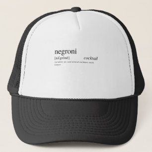 Casquette Le Negroni, le cocktail préféré de l'Italie