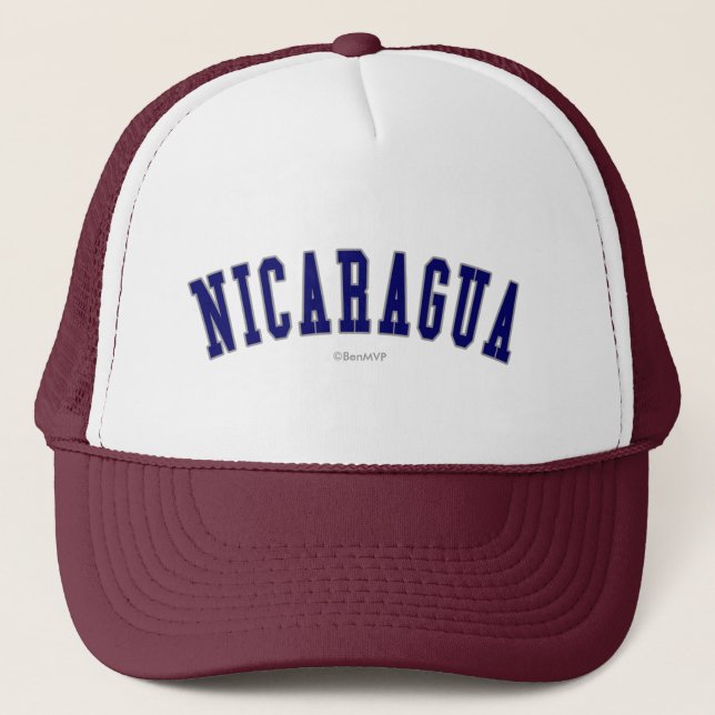 Casquette Le Nicaragua (Devant)