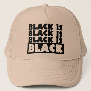Casquette Le noir est noir