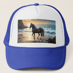Casquette Le Palomino Horse Sur La Plage,