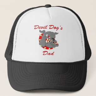Casquette Le papa de chien de diable d'usmc