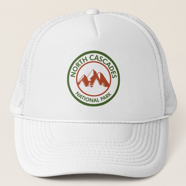 Casquette Le Parc national de North Cascades (Devant)