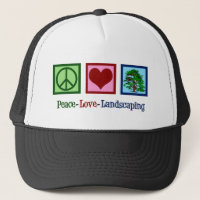 Le paysage de l'amour de la paix