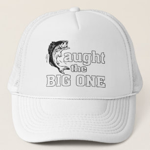 Casquette Le pêcheur a attrapé le grand