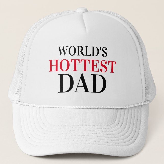 Casquette LE PÈRE LE PLUS HAUT DU MONDE DE Baseball fête des (Devant)