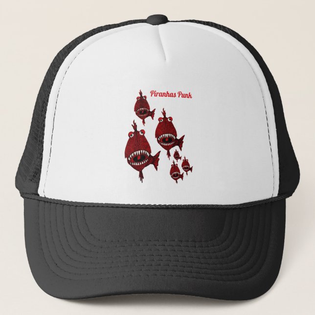 Casquette Le Petit Tueur Piranha (Devant)