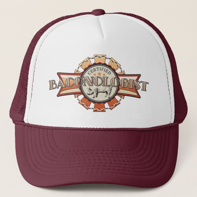 Casquette Le phoque baconologue (Devant)
