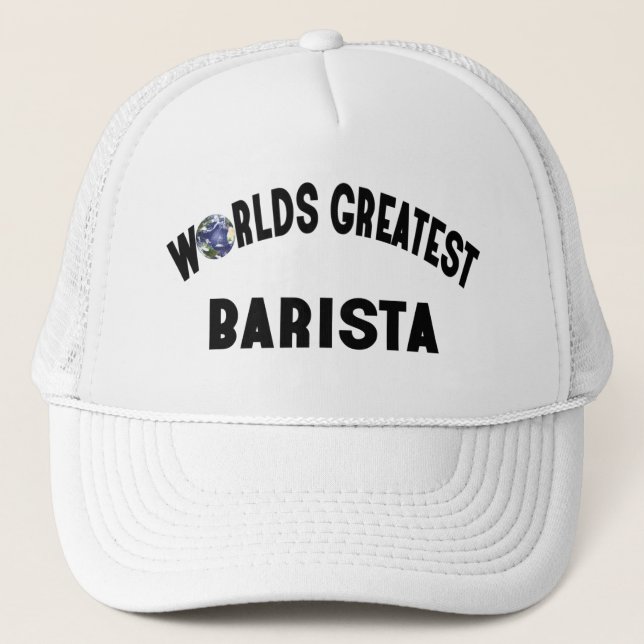 Casquette Le plus grand barman des mondes (Devant)