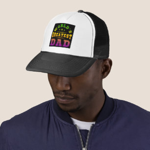 Casquette Le plus grand cadeau de Fête des pères papa du mon