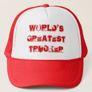 Casquette Le plus grand camionneur des mondes
