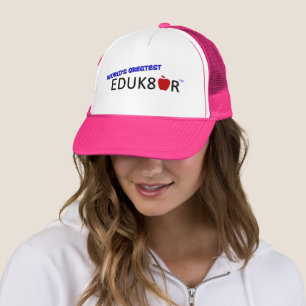 Casquette Le plus grand éducateur du monde noir
