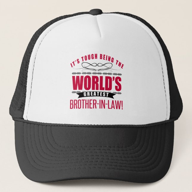 Casquette Le plus grand frère en droit du monde (Devant)