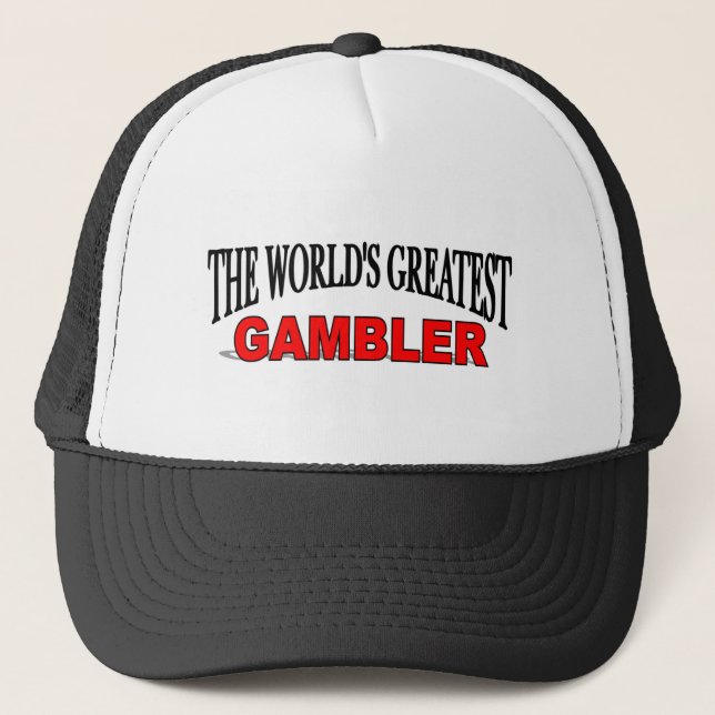 Casquette Le plus grand joueur du monde (Devant)