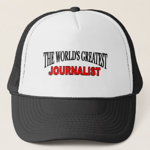 Casquette Le plus grand journaliste du monde