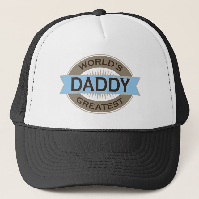 Casquette Le plus grand papa des mondes (Devant)