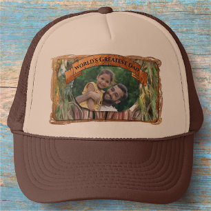 Casquette Le plus grand papa du monde de l'arbre OAX1
