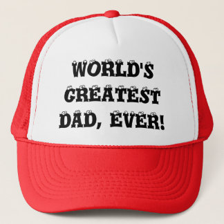 CASQUETTE LE PLUS GRAND PAPA DU MONDE, JAMAIS !