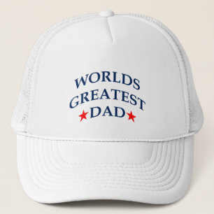 Casquette Le plus grand papa du monde ~ Patriotique