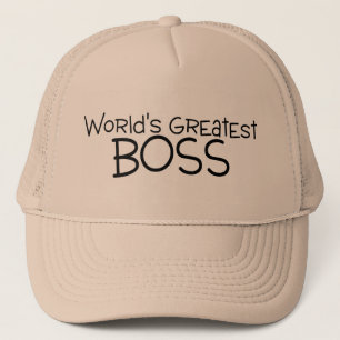 Casquette Le plus grand patron des mondes