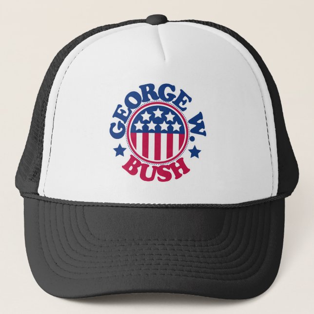 Casquette Le Président George W Bush des USA (Devant)